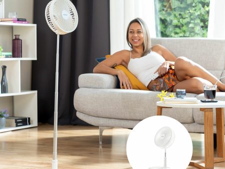 Ventilateur Rechargeable Pliable 3 en 1 Fandle InnovaGoods Ø7,7   7200 mAh Hot on Sale